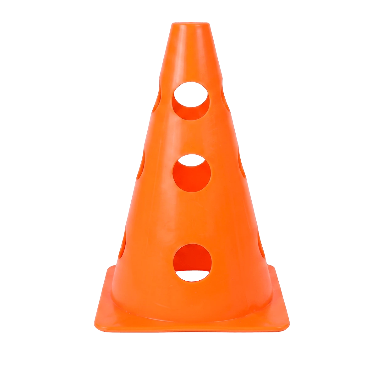 Cone Furado de sinalização de plástico 23cm Pista e Campo - Verde