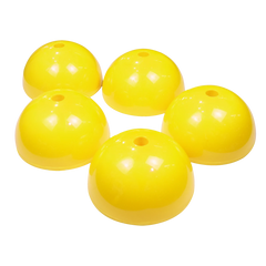 Baliza (slalom) com base de plástico Velden - cnj com 5 und - com bolsa - Amarelo
