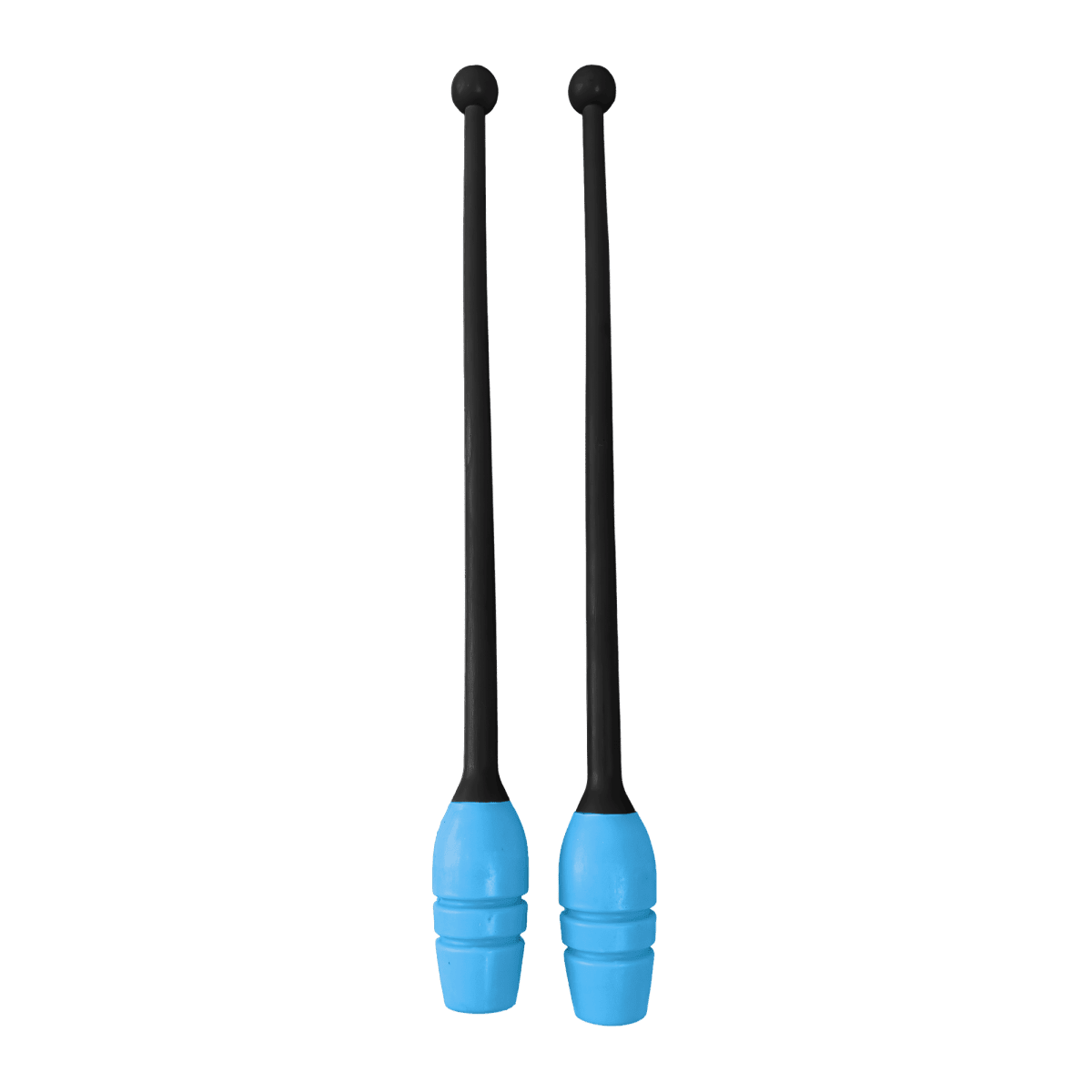 Maça oficial ginástica rítmica juvenil 40cm conectável Pista e Campo - Preto e Rosa