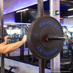 Anilha Olímpica Bumper para Crossfit e LPO 20Kg Envolst