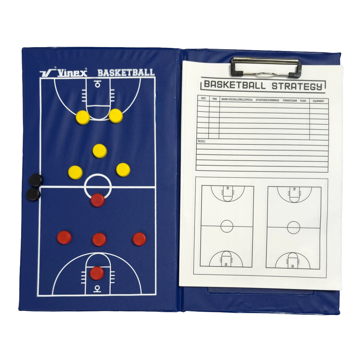 Prancheta magnética para treinador de handebol Vinex