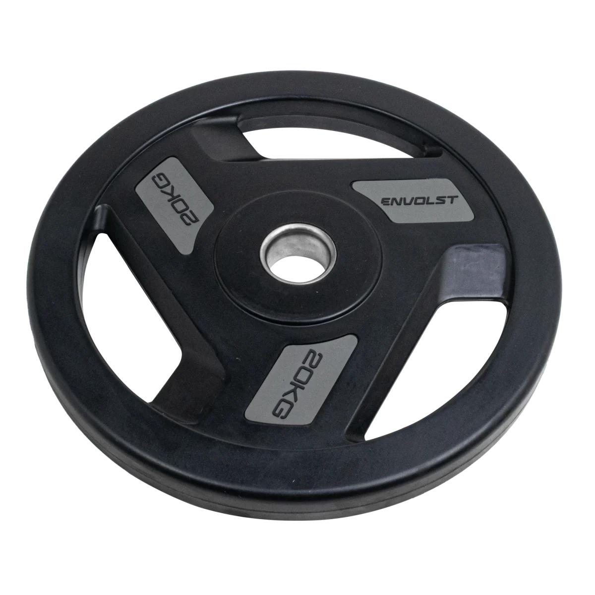 Anilha Olímpica com Anel de Metal 20Kg Envolst