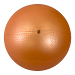 Bola de exercícios (medicine ball econômica) de pvc com areia 2kg laranja Pista e Campo