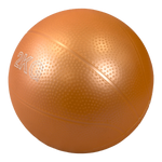 Bola de exercícios (medicine ball econômica) de pvc com areia 2kg laranja Pista e Campo