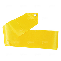 Fita Ginástica Rítmica Cetim 6m Gracios - Amarelo