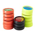 Prancheta tática magnética com caneta para treinamento de basquete Pista e Campo - Modelo pasta preta