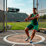 Martelo de atletismo de ferro 4,00kg Pista e Campo - com cabo e empunhadura