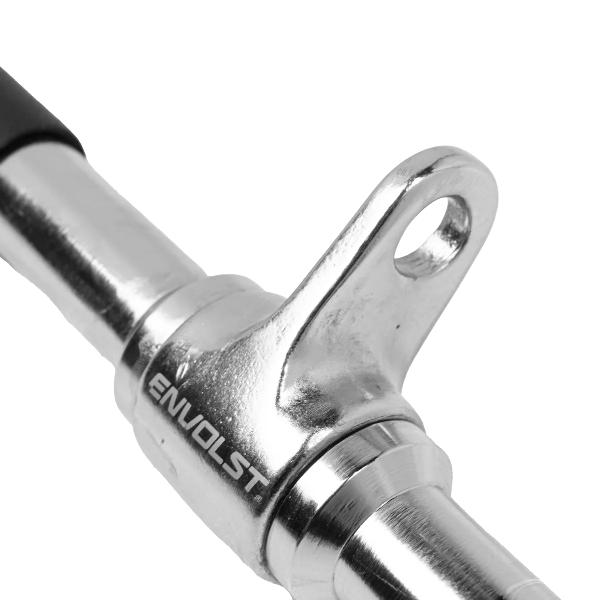 Puxador Barra Reta 48cm Pulley Cromado Maciço com Giro Envolst