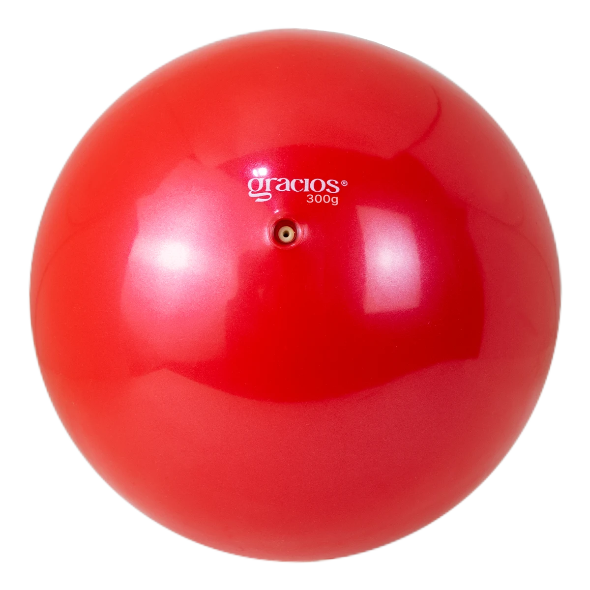 Bola Ginástica Rítmica Oficial 300g Gracios - Prata