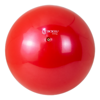 Bola Ginástica Rítmica Oficial 300g Gracios - Prata
