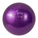 Bola Ginástica Rítmica Oficial 300g Glitter Gracios - Roxo