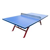 Mesa de tênis de mesa outdoor de fibra de vidro Pista e Campo