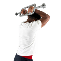 Barra de Musculação H Romana Maciça 28mm com Rosca Envolst