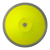 Disco de atletismo de aço e ABS 1Kg Powered by CBAt