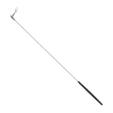  Estilete Ginástica Rítmica Fibra Vidro 50cm Branco Gracios - Empunhadura Preta