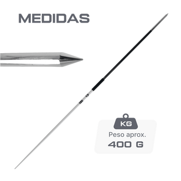 Dardo de Atletismo 400g Duralumínio Pista e Campo Powered by CBAt