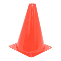 Cone plástico de agilidade 18cm Velden - Amarelo