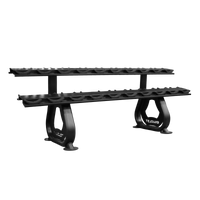 Suporte Expositor Horizontal para 10 Pares de Dumbbells Envolst