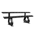 Suporte Expositor Horizontal para 10 Pares de Dumbbells Envolst