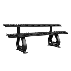 Suporte Expositor Horizontal para 10 Pares de Dumbbells Envolst