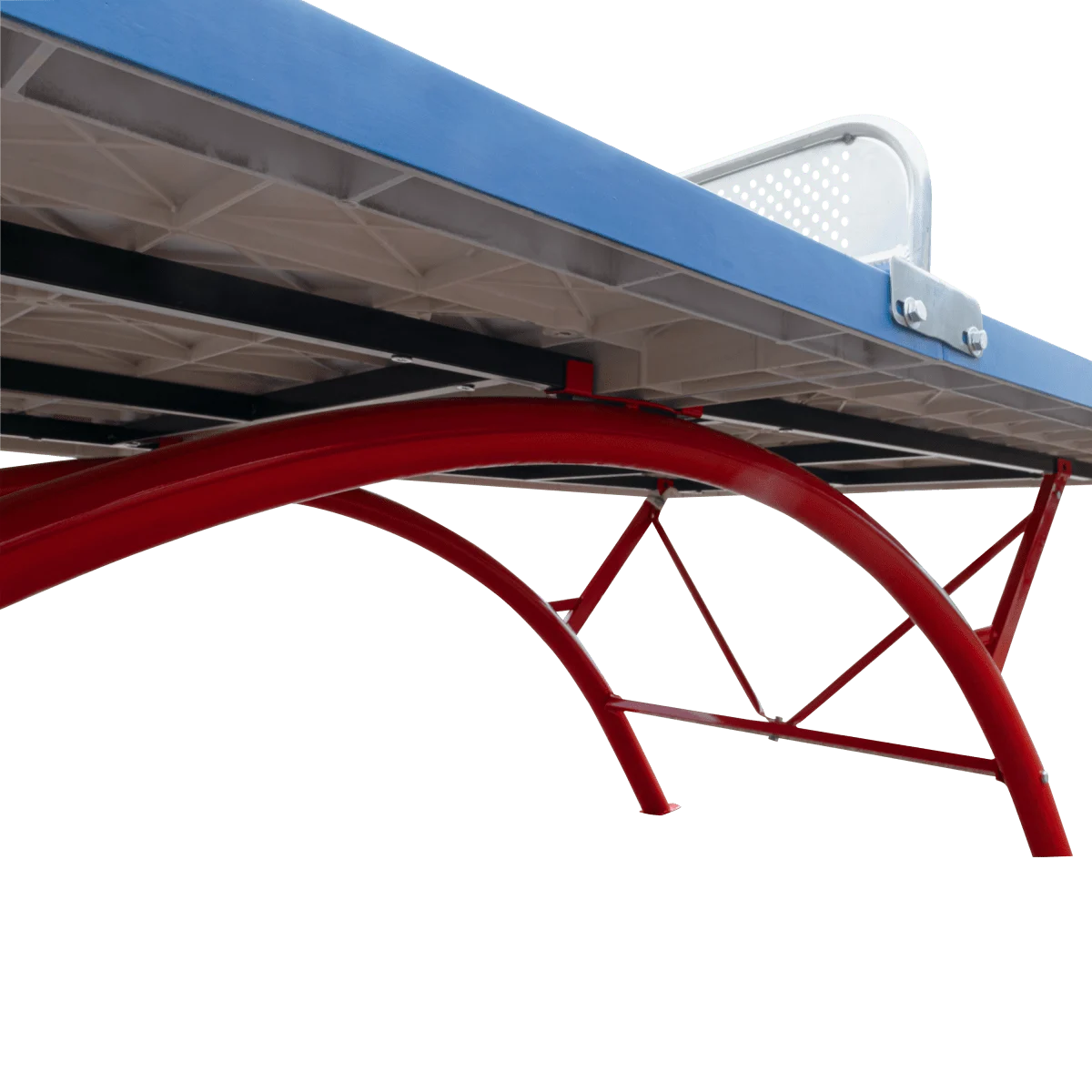 Mesa de tênis de mesa outdoor de fibra de vidro Pista e Campo