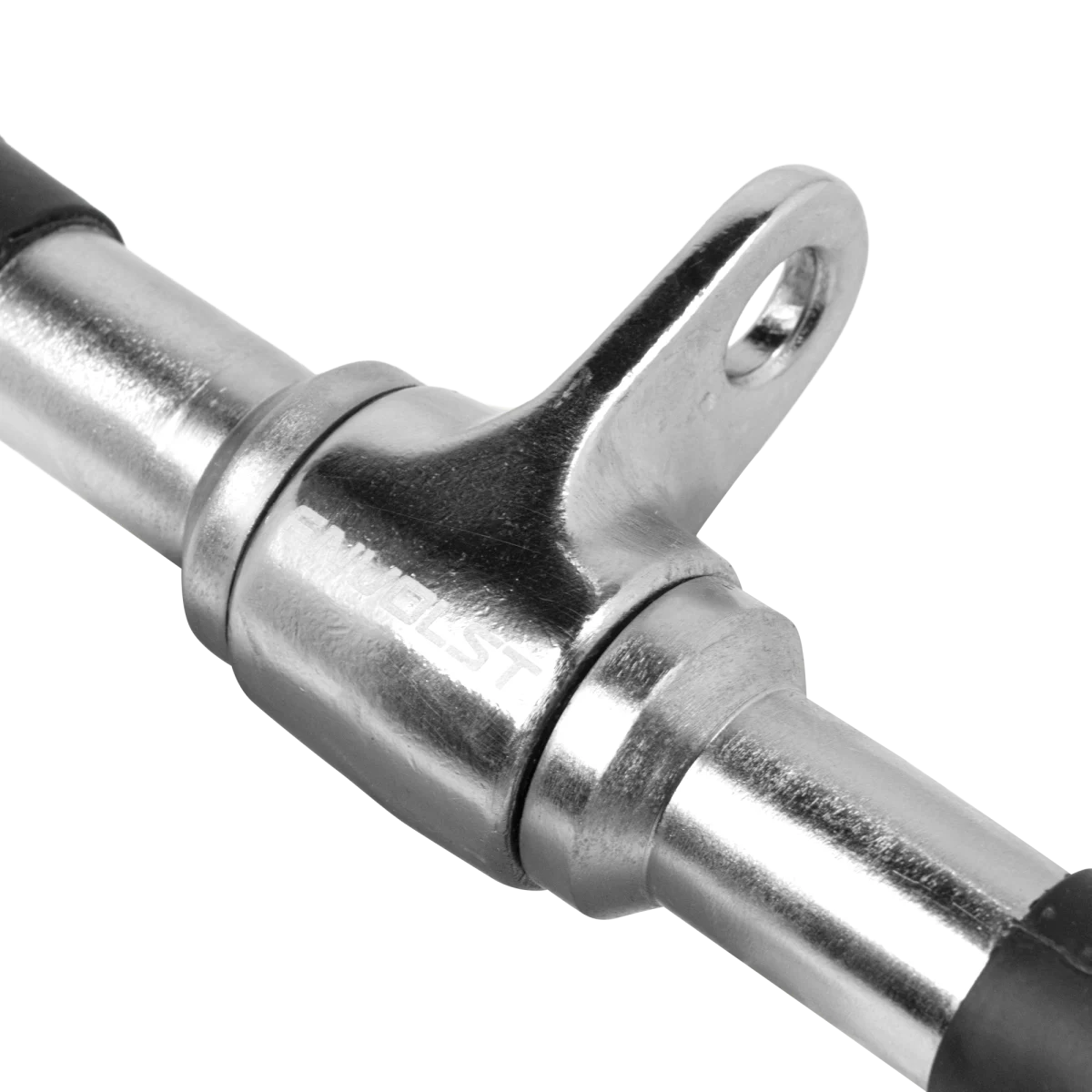 Puxador Barra Romana 96cm Pulley Cromado Maciço com Giro Envolst