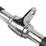 Puxador Barra Romana 96cm Pulley Cromado Maciço com Giro Envolst