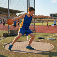 Disco de atletismo de PVC macio 200g Pista e Campo