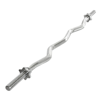 Barra de Musculação W 1,20m Maciça 28mm com Rosca Envolst