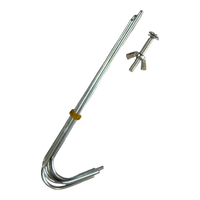 Quadro elástico de aço para retorno de bolas 1x1m Velden