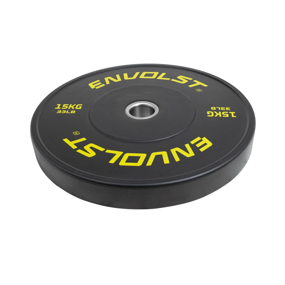 Anilha Olímpica Bumper para Crossfit e LPO 15Kg Envolst