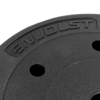 Anilha Emborrachada 2Kg Cement Furo 31mm Envolst