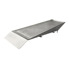 Encaixe de aço inox para salto com vara com tampa WA-IAAF Pista e Campo