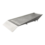 Encaixe de aço inox para salto com vara com tampa WA-IAAF Pista e Campo