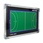 Quadro tático magnético de alumínio com acessórios 45x30 Pista e Campo - Handebol