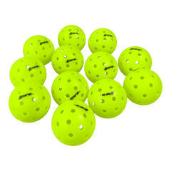 Kit completo de pickleball com rede portátil, 4 raquetes e 12 bolas Loire
