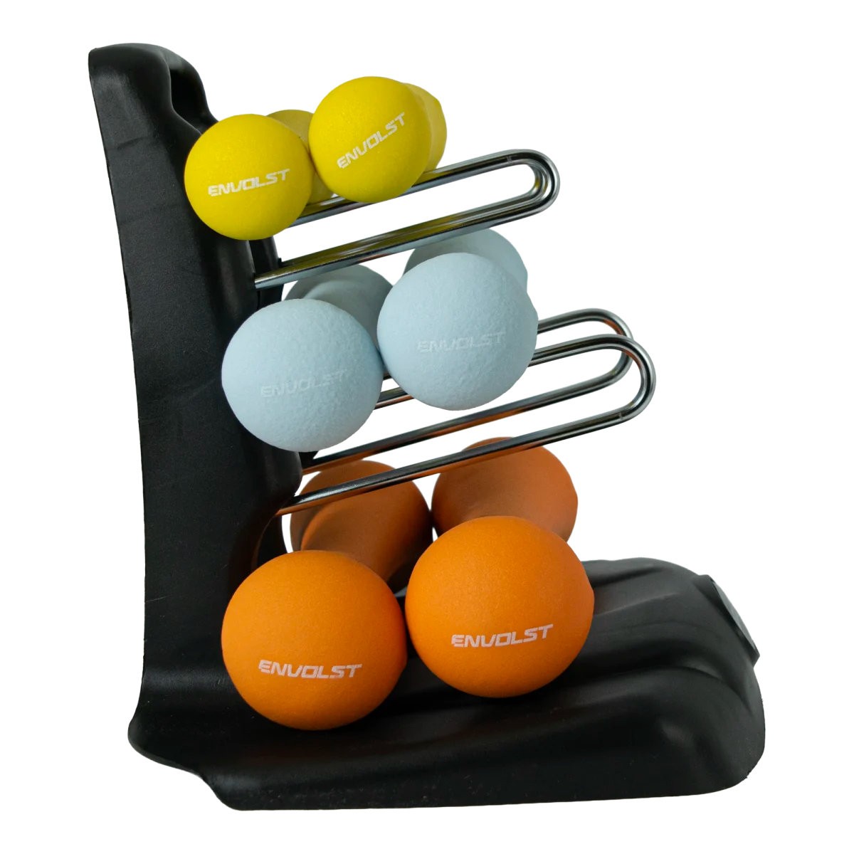 Conjunto 6 Halteres Neoprene 0,5 1 e 1,5kg e Suporte Envolst