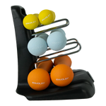 Conjunto 6 Halteres Neoprene 0,5 1 e 1,5kg e Suporte Envolst