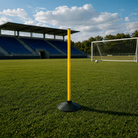 Base de borracha preta para balizas Pista e Campo