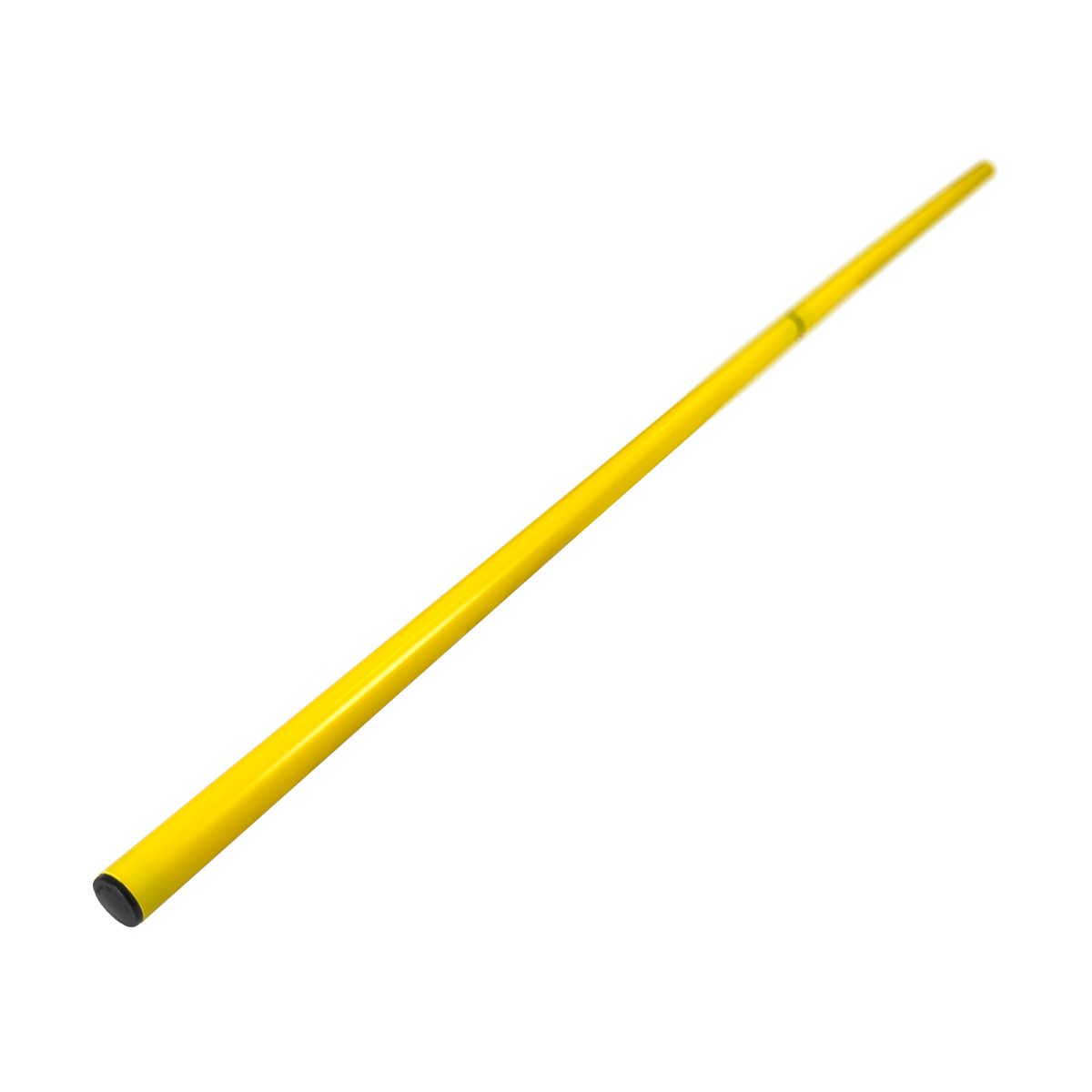 Bastão haste de PVC 1,50m desmontável em três partes amarelo Velden
