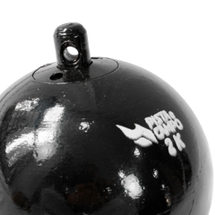 Martelo de atletismo de aço 2,00kg iniciante Pista e Campo - Powered by CBAt - com cabo e empunhadura