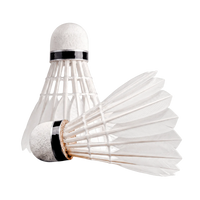 Peteca/volante de badminton com penas Vinex - cnj com 10 und