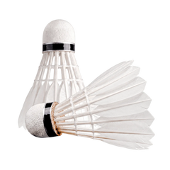 Peteca/volante de badminton com penas Vinex - cnj com 10 und