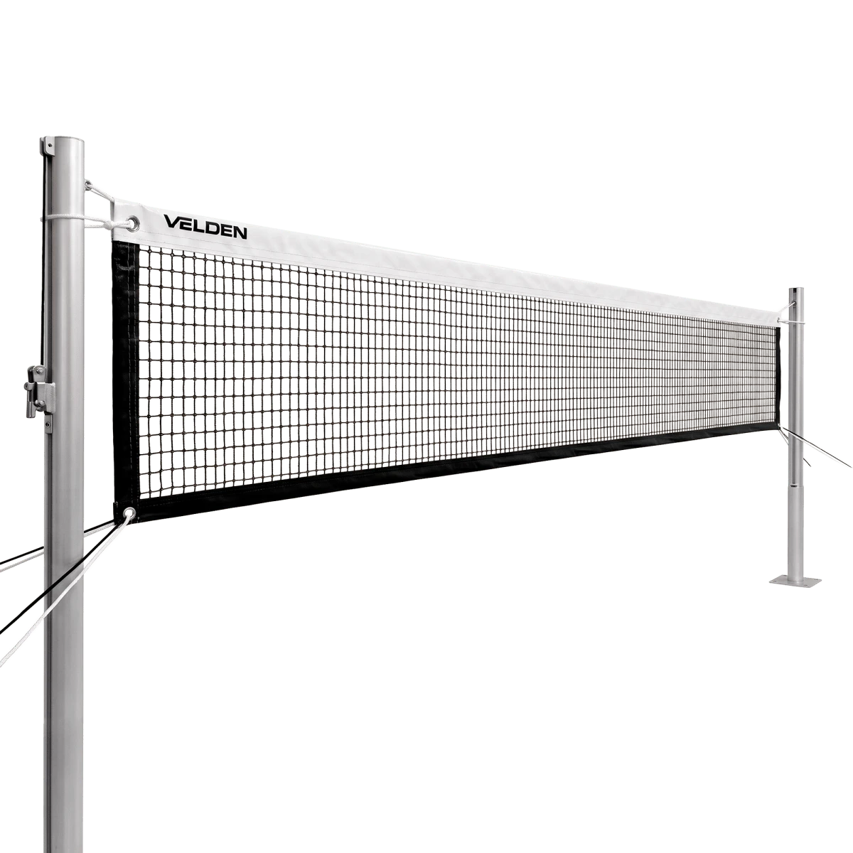 Rede oficial de voleibol com fio 2mm dimensões 9,75m (L) x 1,00m (A) com 04 faixas de vinil Velden