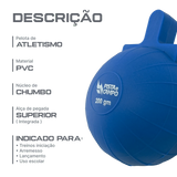 Pelota de PVC 200g Pista e Campo