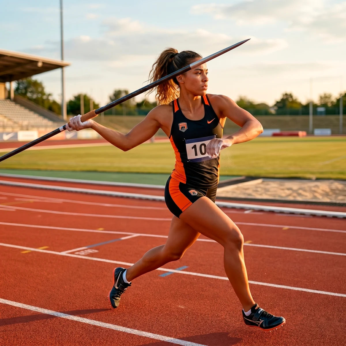 Dardo de atletismo de fibra de carbono 600g WA-IAAF Sportland