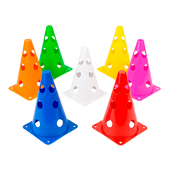 Cone Furado de sinalização de plástico 23cm Pista e Campo - Verde