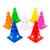 Cone Furado de sinalização de plástico 23cm Pista e Campo - Verde