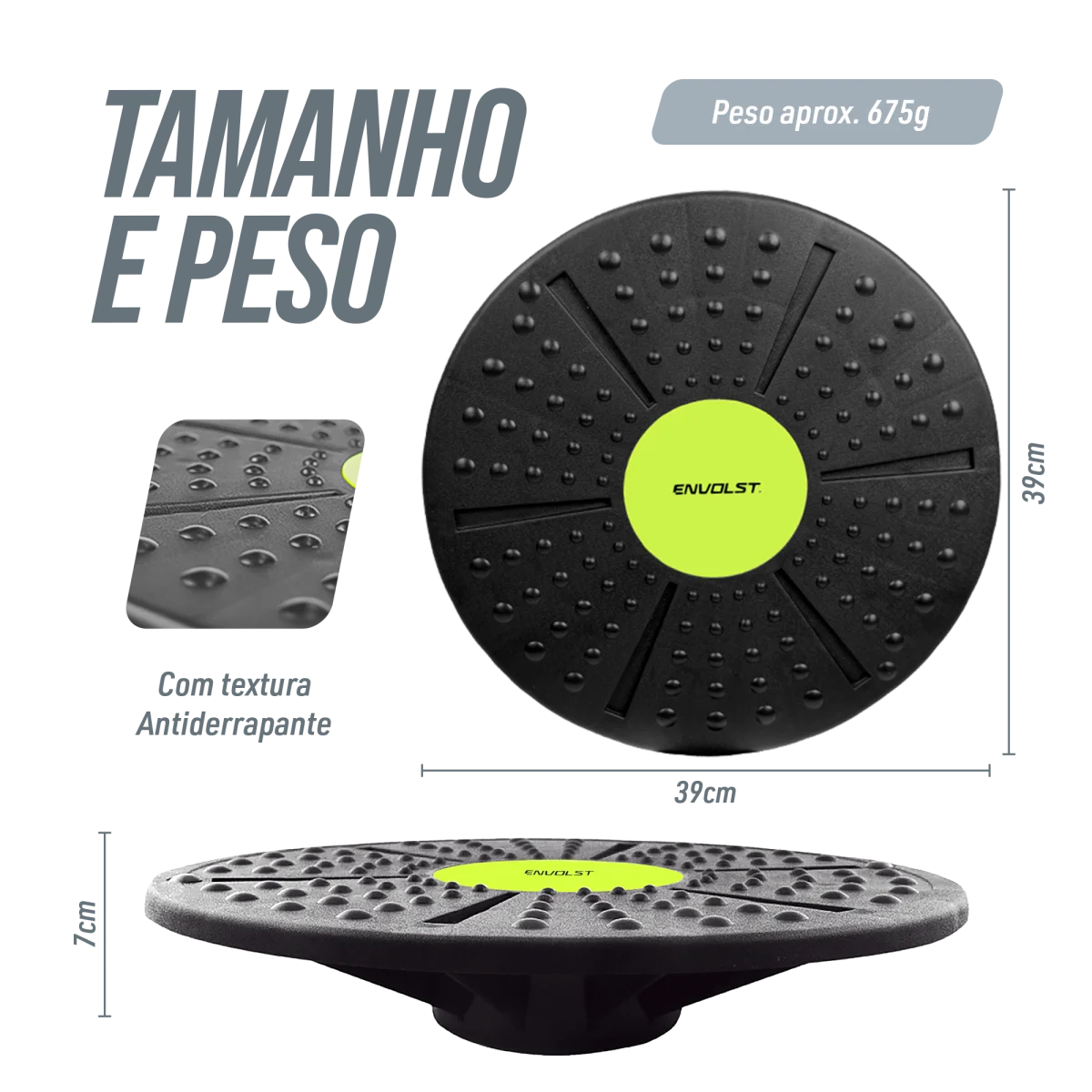 Disco de Equilíbrio Rígido Envolst