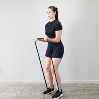 Superband resistência média 2,2cm (cor preto) Pista e Campo